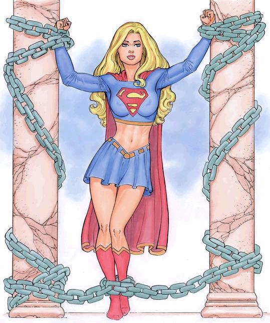 SupergirlChained Supergirl chained
