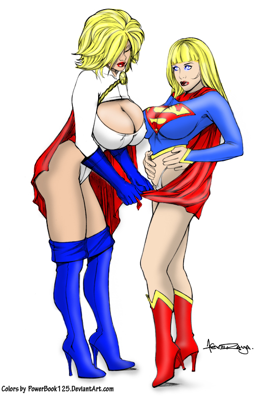 r089 am46 Powergirl  Supergirl Power Girl & Supergirl