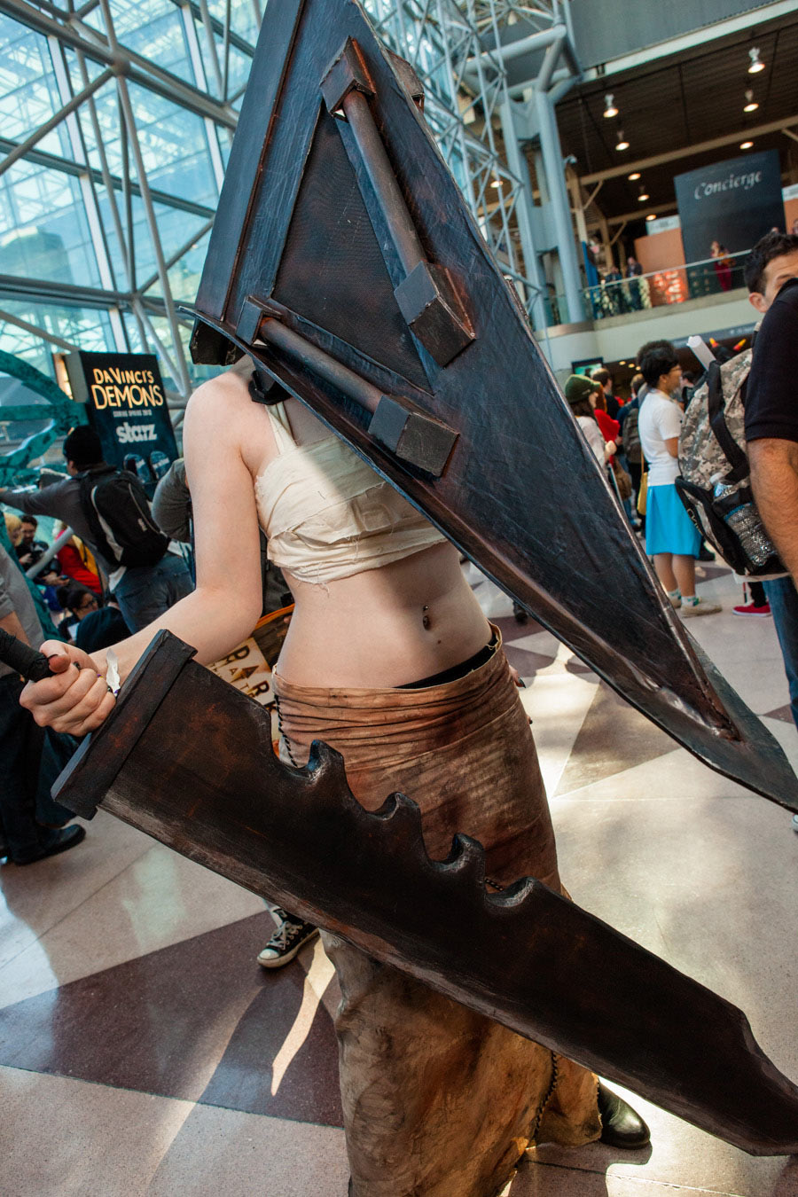 Female Pyramid Head www.facebook.com/OJessicaJane