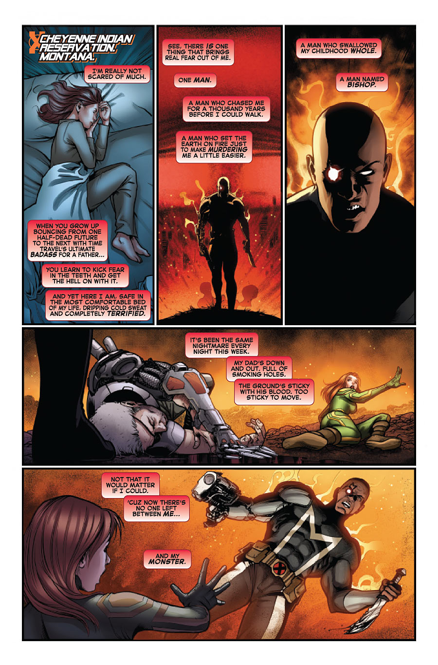 CableXforce18page1 2 Cable & X force #18 page 1