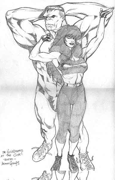 Incredible Hulk And She Hulk