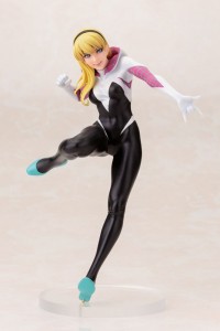 Spider-Gwen Kotobukiya statue.