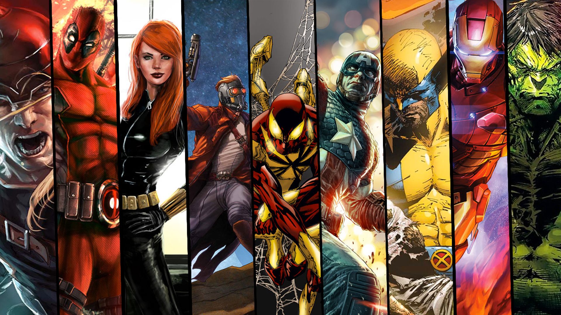 Восемь героев. Marvel герои. Вселенная Марвел герои. Марвел Heroes герои. Персонажи комиксов Марвел.