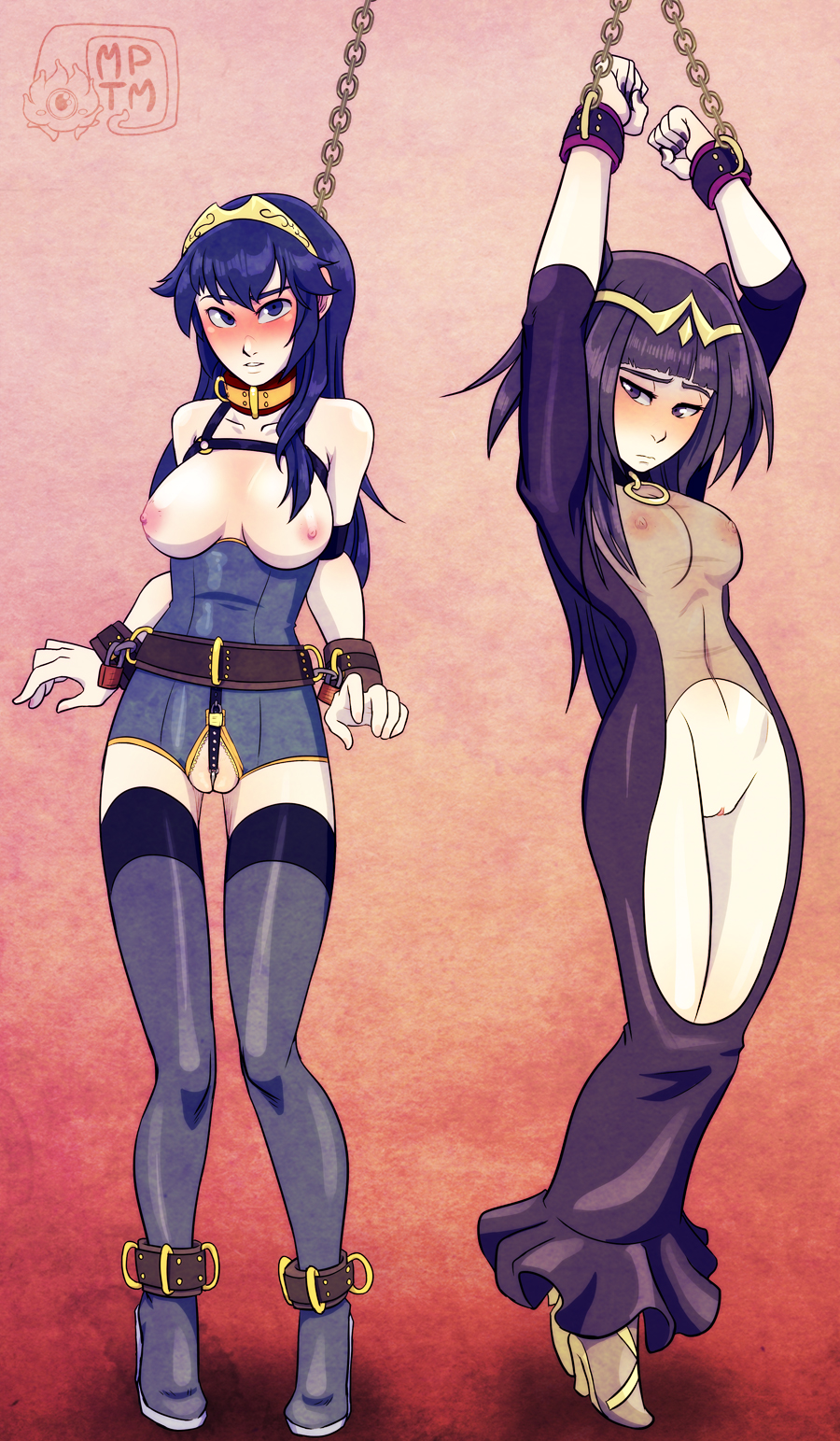 Lucina, Tharja, and Maria.