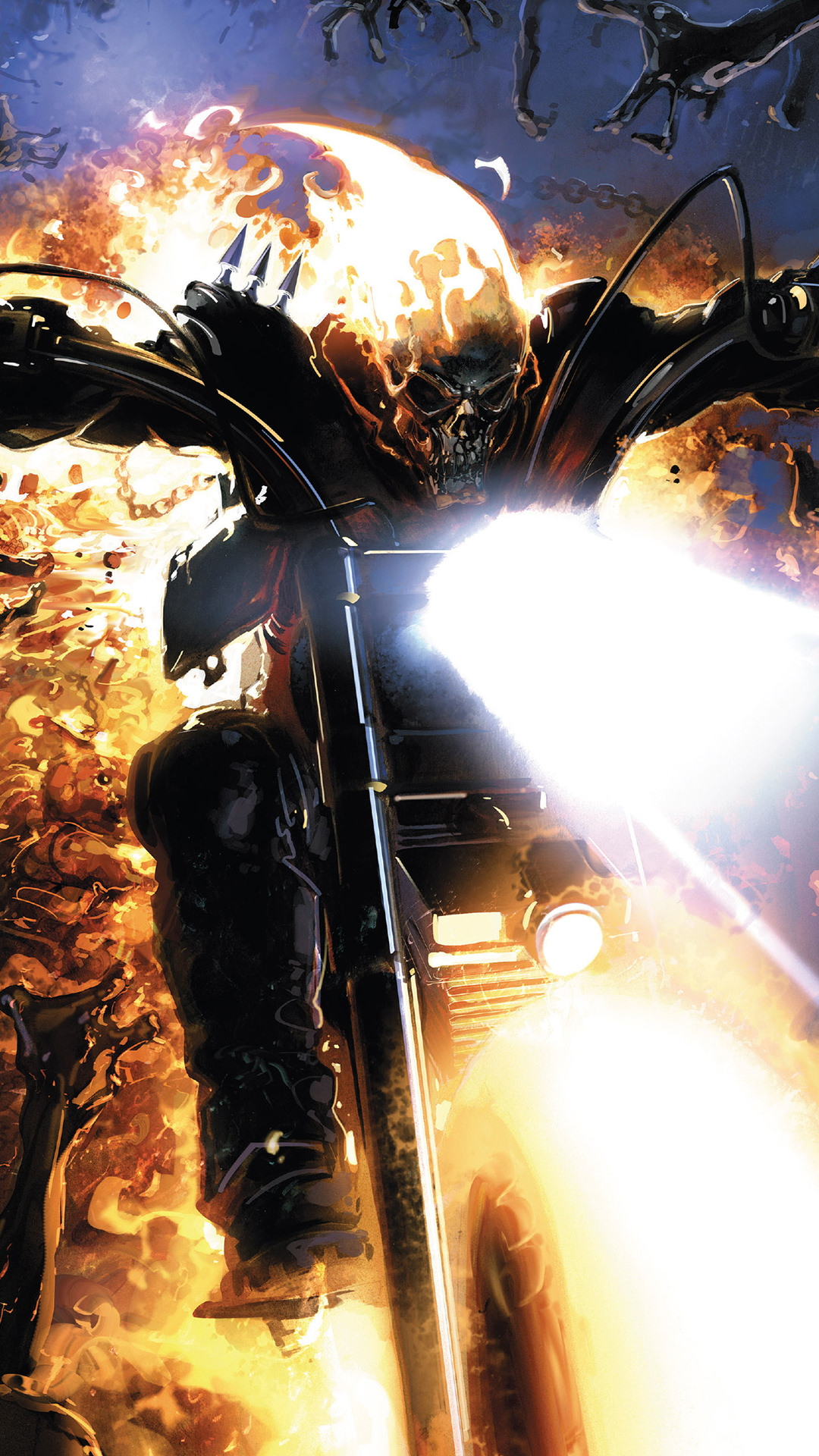 Ghost Rider Running Comic-Imagesghost rider riding - Comic-Images