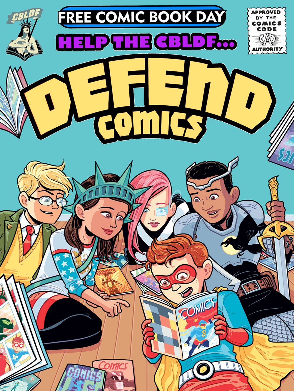 Defend Comics FCBD 2015.jpg Defend Comics FCBD 2015.jpg