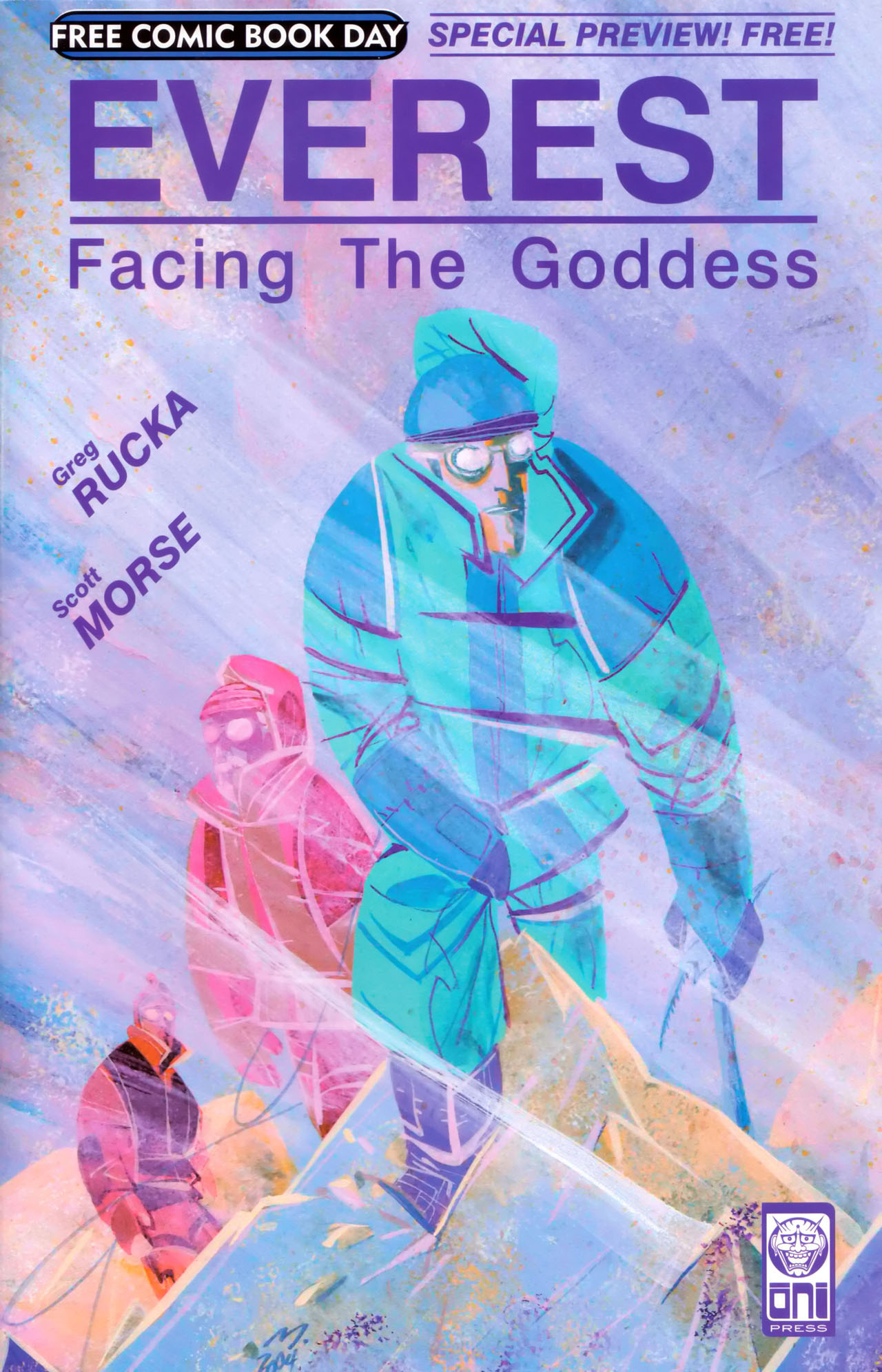 Everest Facing the goddess FCBD 2004
