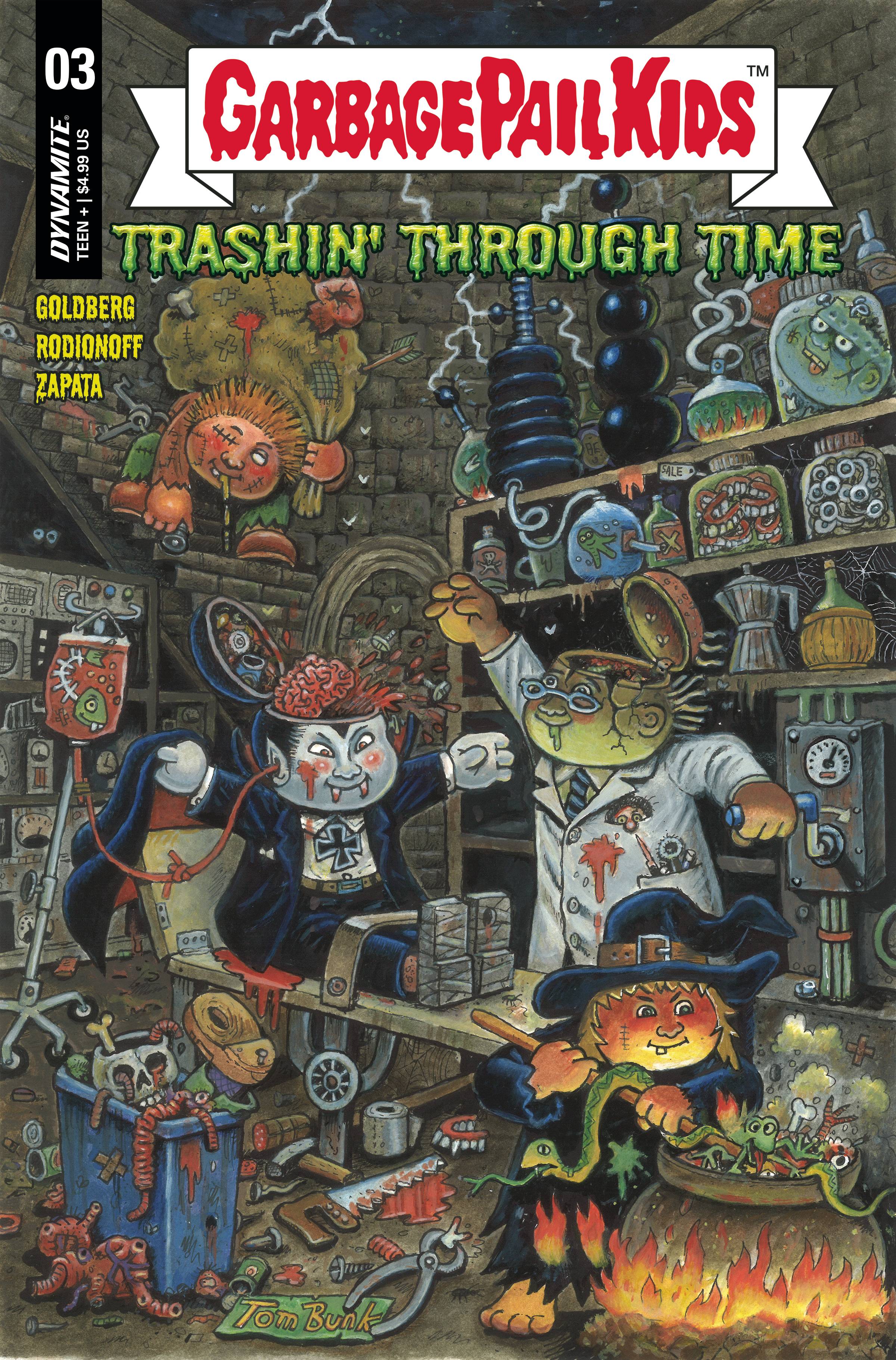 GARBAGE PAIL KIDS THROUGH TIME #3 CVR A BUNK (OCT230310) GARBAGE PAIL KIDS THROUGH TIME #3 CVR A BUNK (OCT230310)