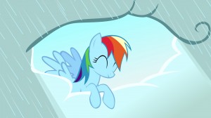 rainbow dash brings the sunshine 300x168 rainbow dash brings the sunshine