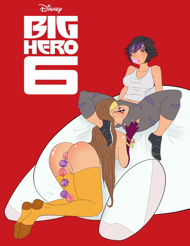 Honey Lemon & GoGo Tomago from Big Hero 6. 