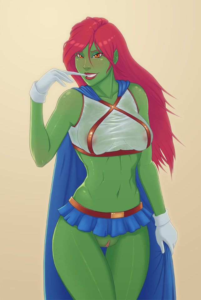 Miss Martian from Young Justice & Teen Titans. 