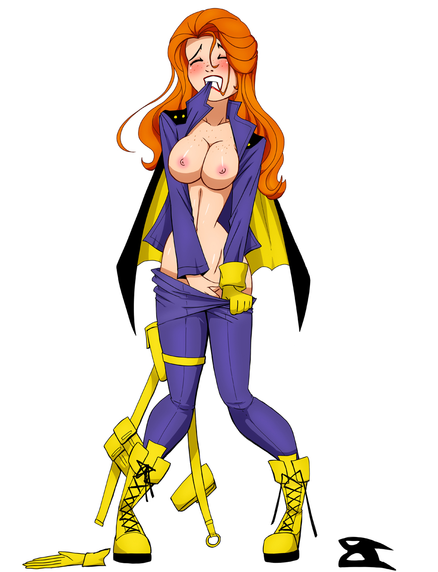 Barbara Gordon as Batgirl. 
