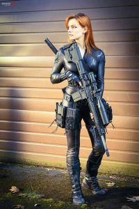Black Widow cosplayer.jpeg