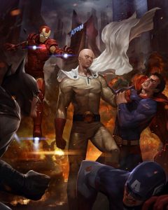 One Punch Man vs Marvel and DC.jpg