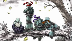 TMNT in a tree.jpg
