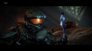 The chief is talking to Cortana.png