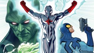atom, blue beetle and martian manhunter.jpg