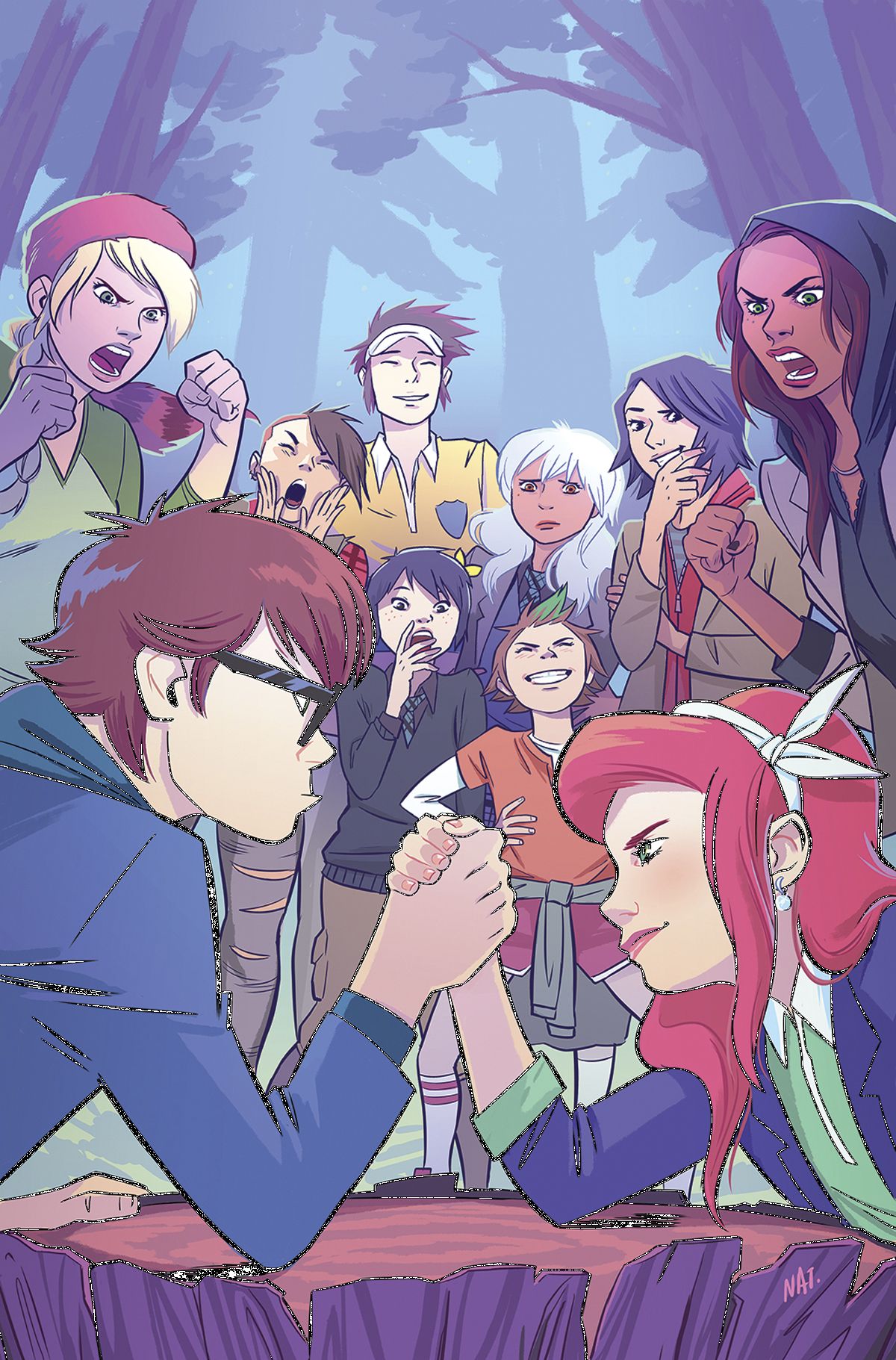 LUMBERJANES GOTHAM ACADEMY #5 MAIN CVR.jpg LUMBERJANES GOTHAM ACADEMY #5 MAIN CVR.jpg