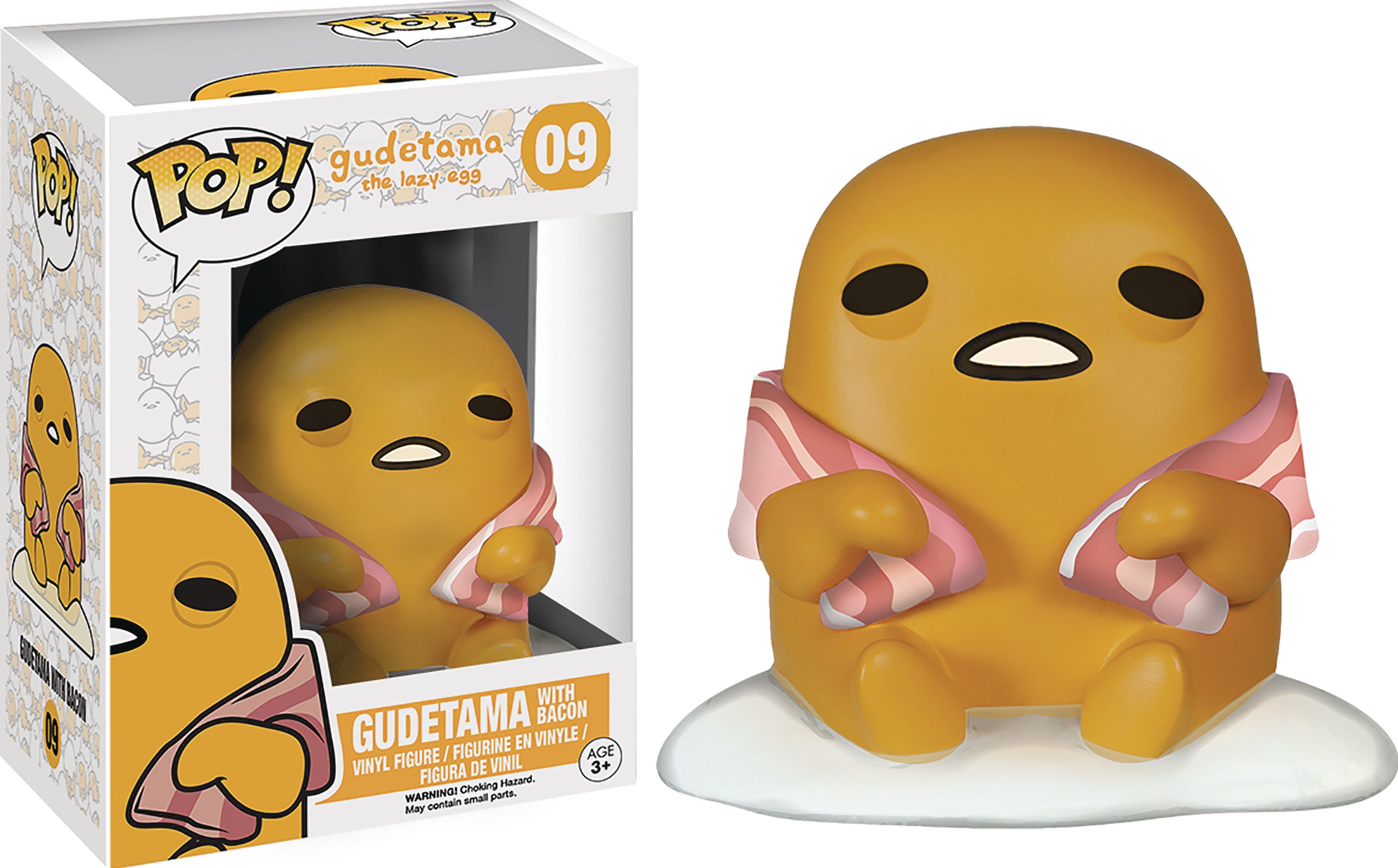 POP SANIRO GUDETAMA W BACON VINYL FIG.jpg POP SANIRO GUDETAMA W BACON VINYL FIG.jpg