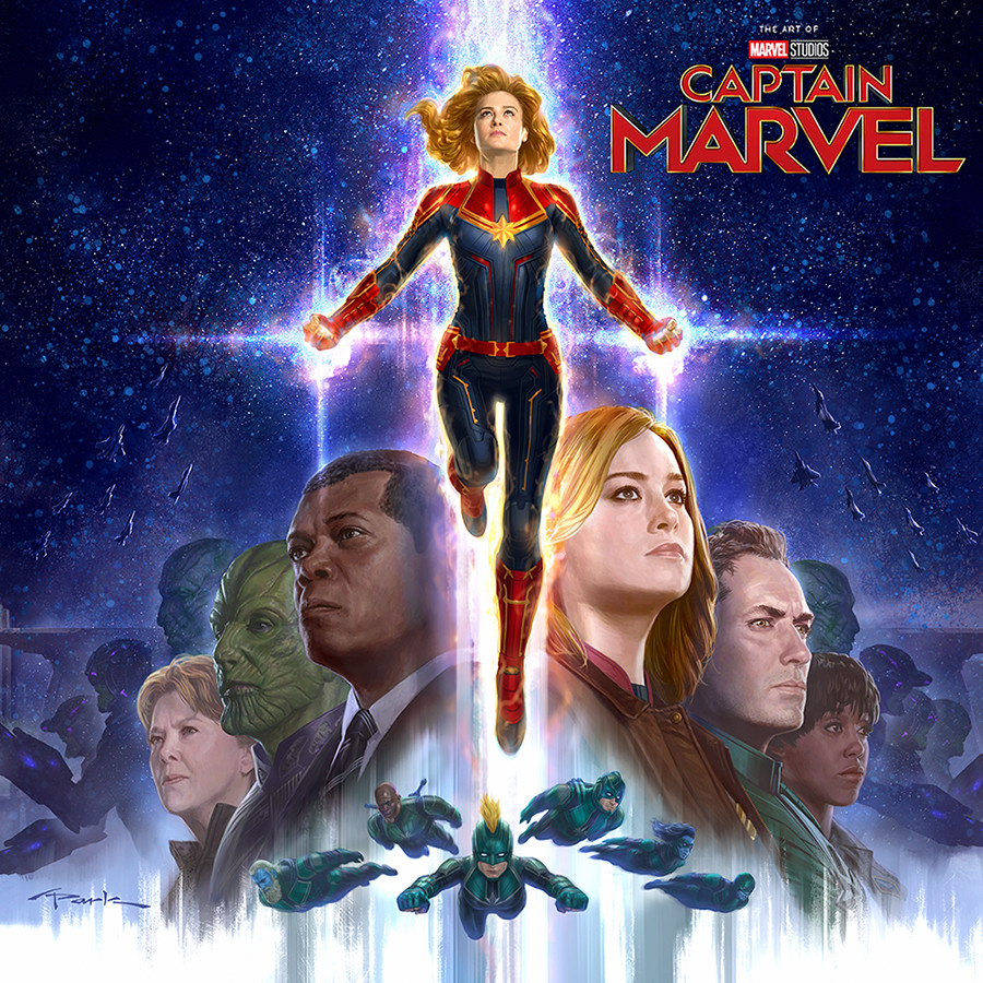 Cover to “Art of Captain Marvel”, Andy Park Cover to “Art of Captain Marvel”, Andy Park