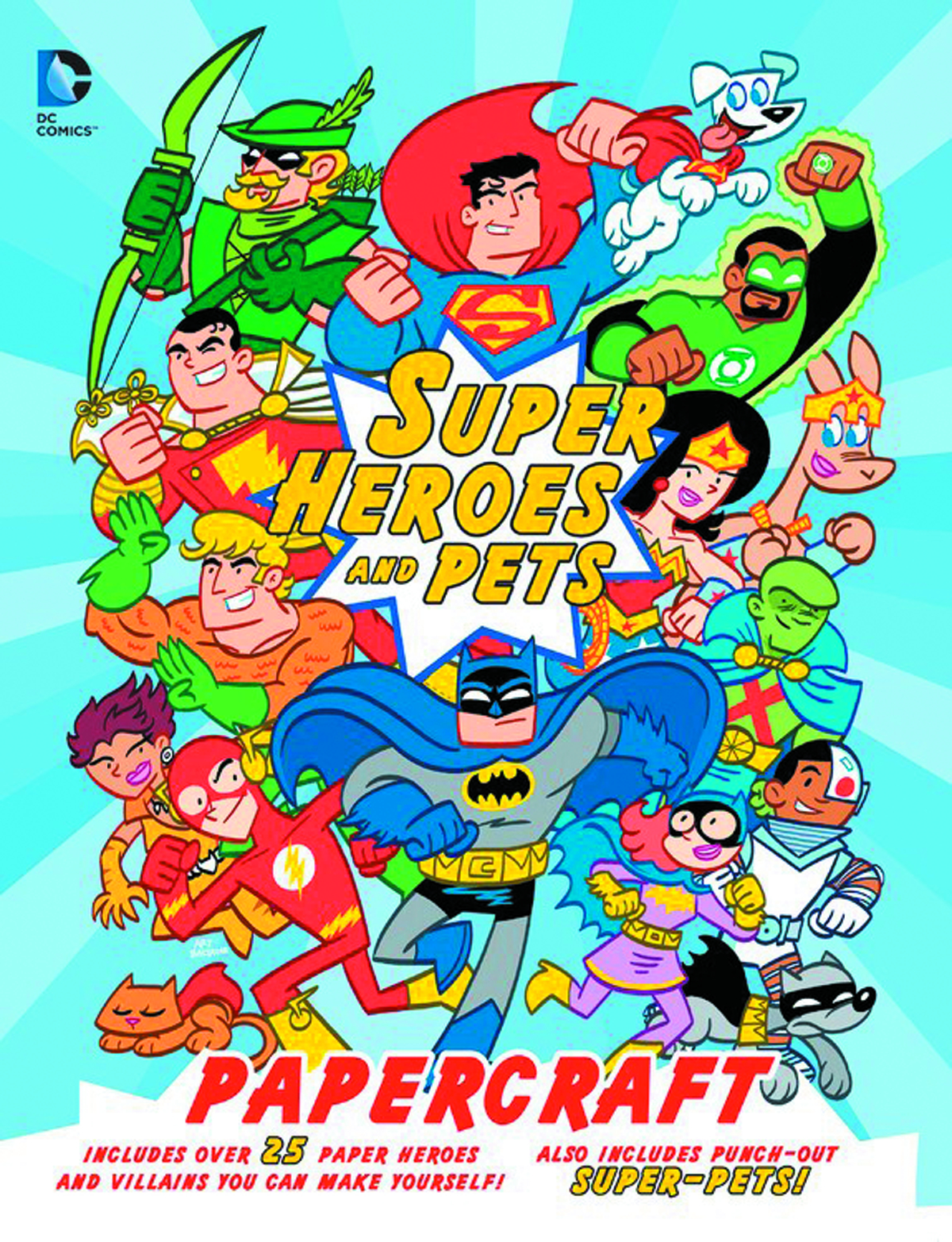 DC SUPER HEROES AND PETS PAPERCRAFT SC.jpg DC SUPER HEROES AND PETS PAPERCRAFT SC.jpg