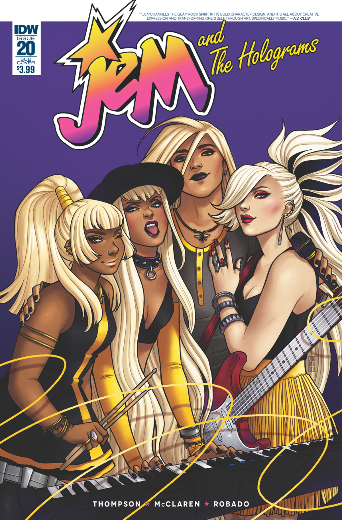 JEM & THE HOLOGRAMS #20 SUBSCRIPTION VAR.jpg JEM & THE HOLOGRAMS #20 SUBSCRIPTION VAR.jpg