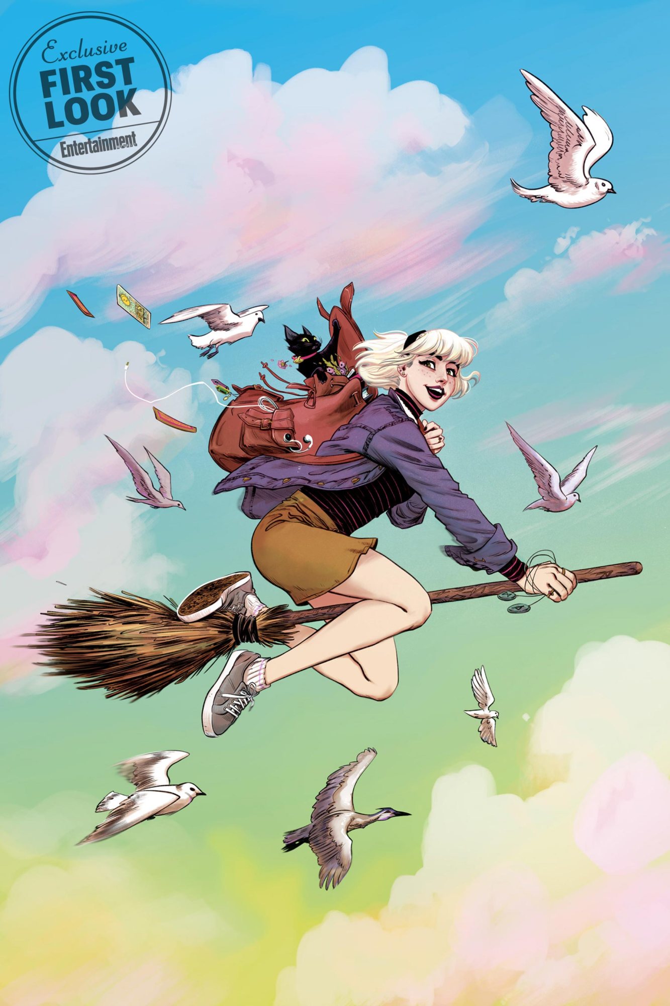 Sabrina on a broom.jpg Sabrina on a broom.jpg