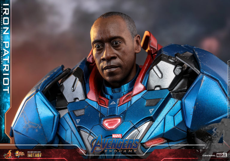 hot toys iron patriot endgame review