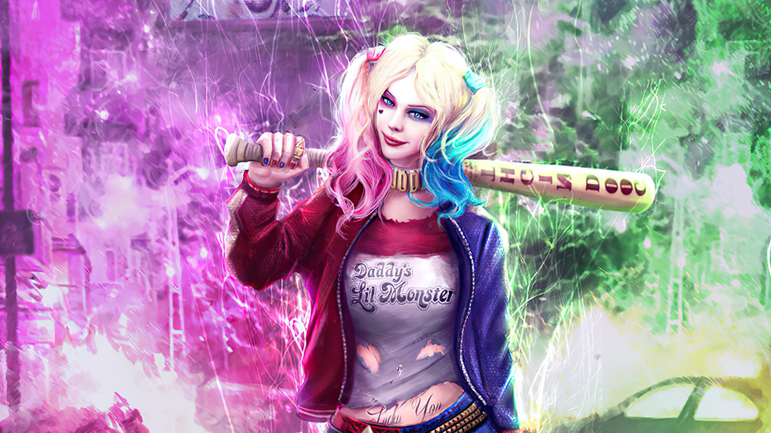 harley has a bat harley has a bat