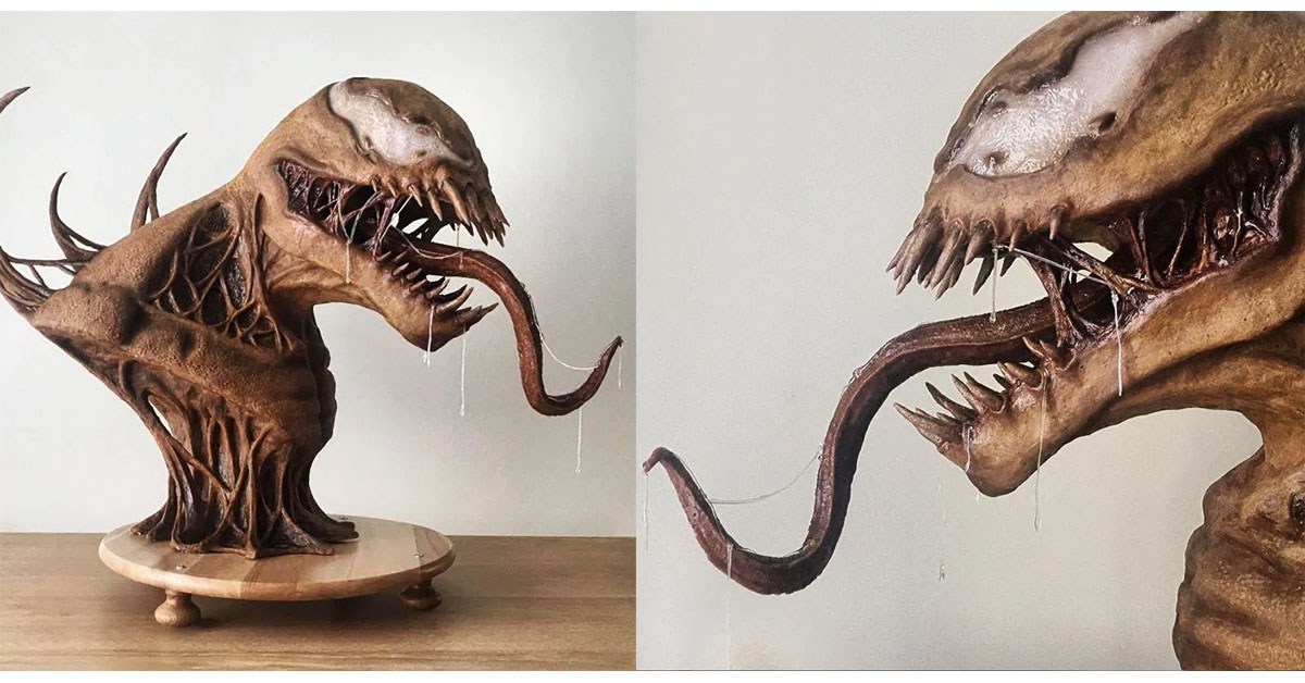 So Many Snacks So Little Time A GLORIOUS Gingerbread VENOM Sculpture Gallery So Many Snacks So Little Time A GLORIOUS Gingerbread VENOM Sculpture Gallery