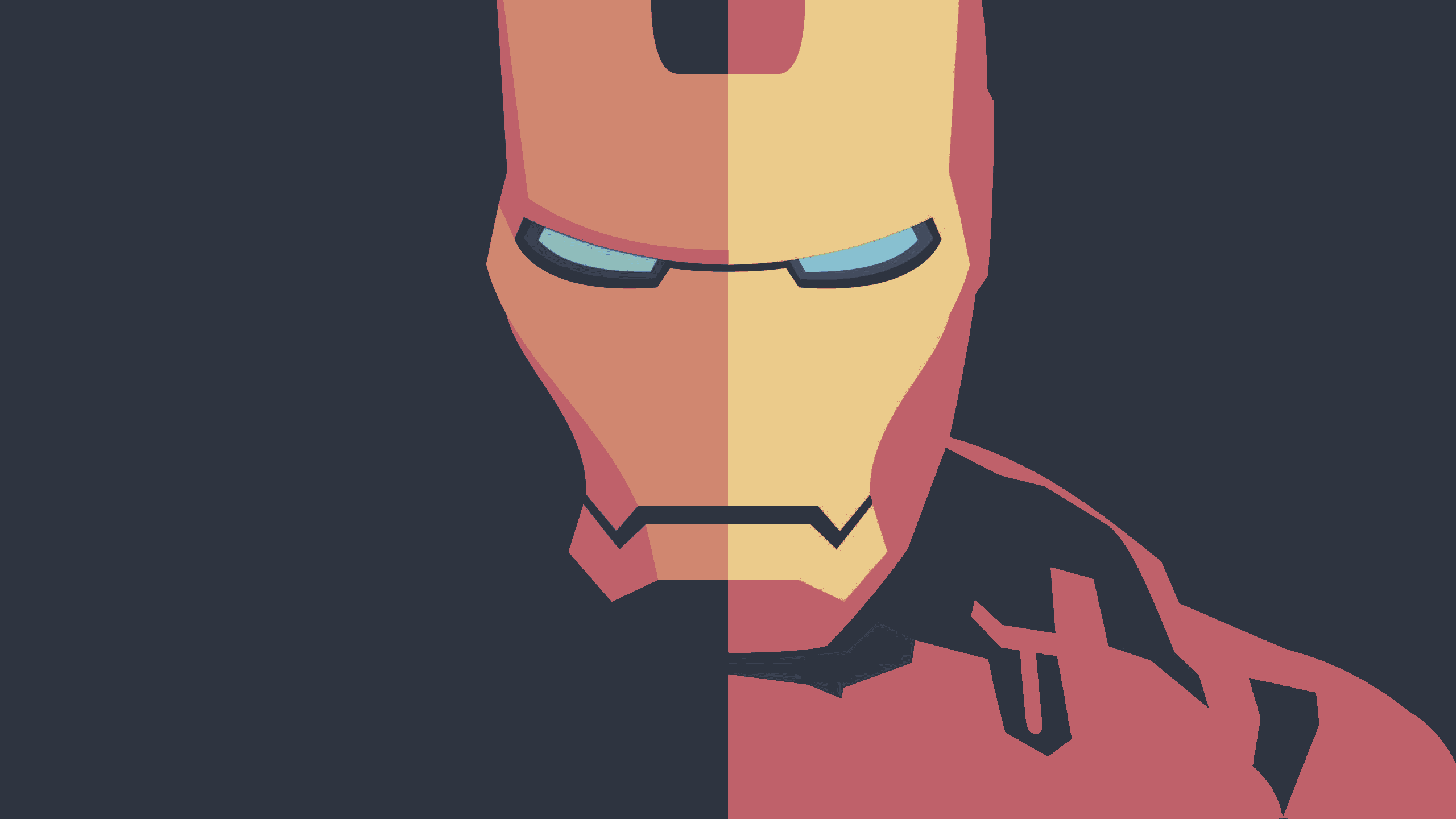 Iron Man is split Iron Man is split