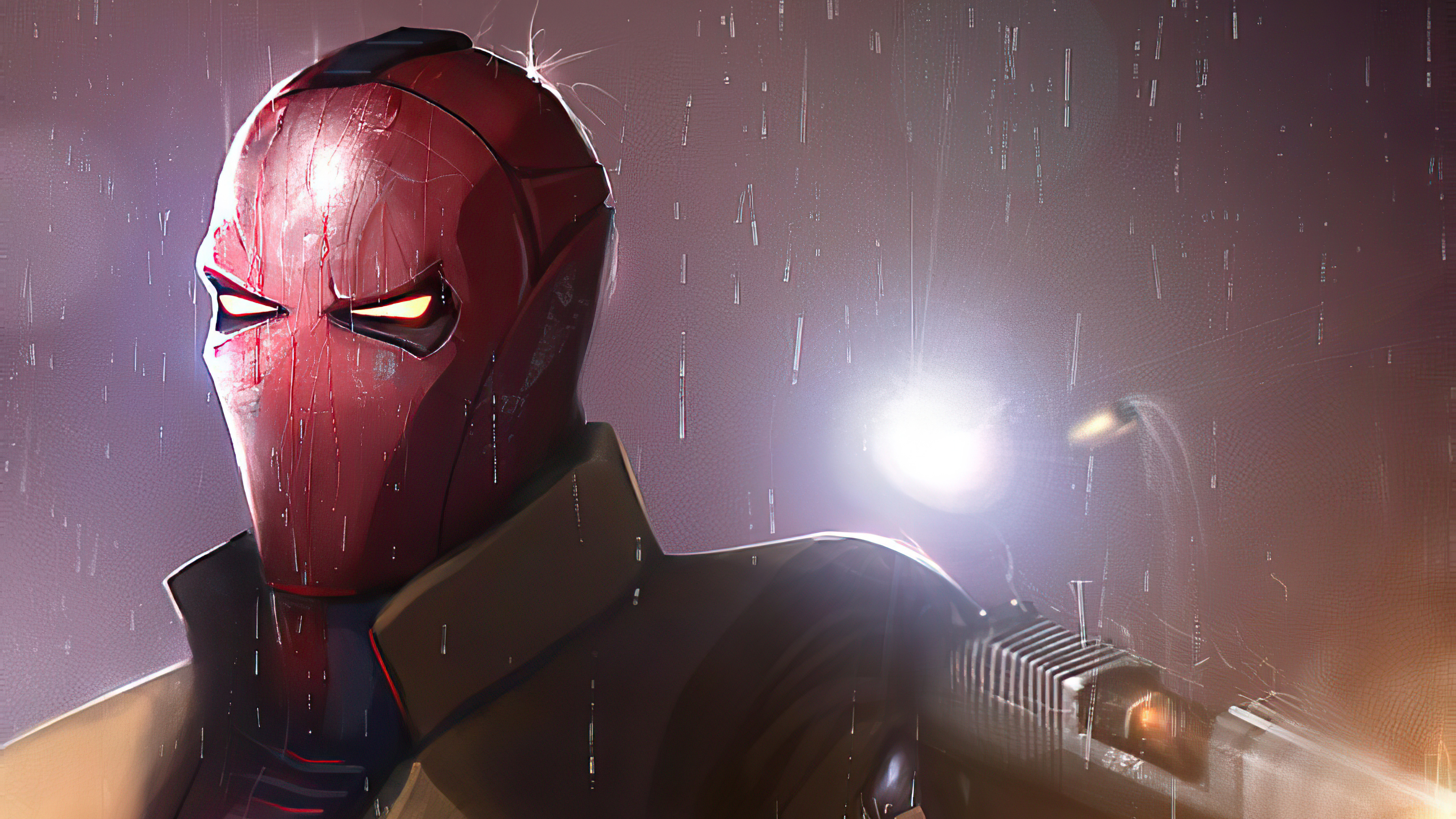 Red Hood in the rain Red Hood in the rain