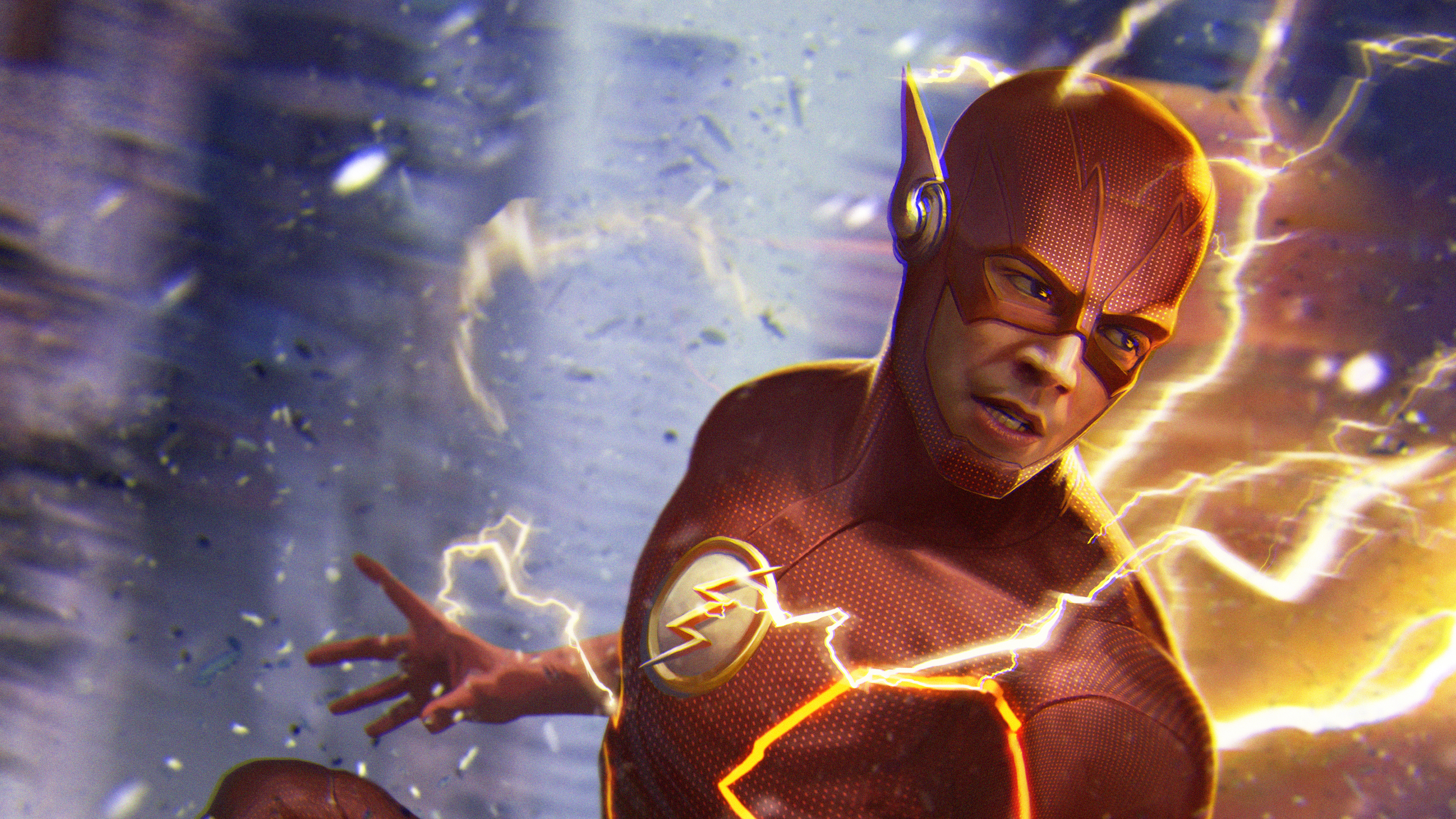The Flash in red The Flash in red