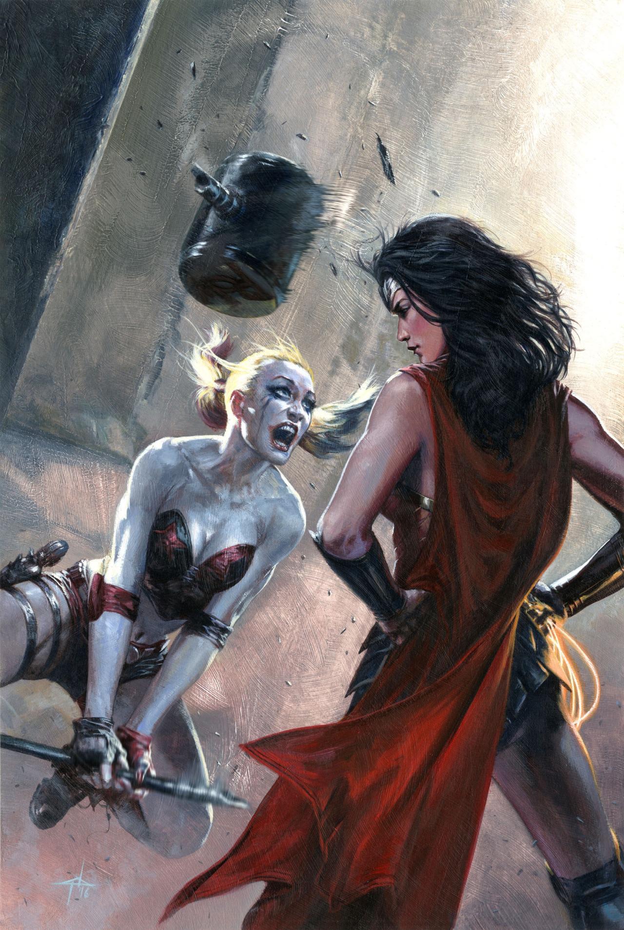 Justice League vs Suicide Squad #1 variant by Gabriele Dell’Ott