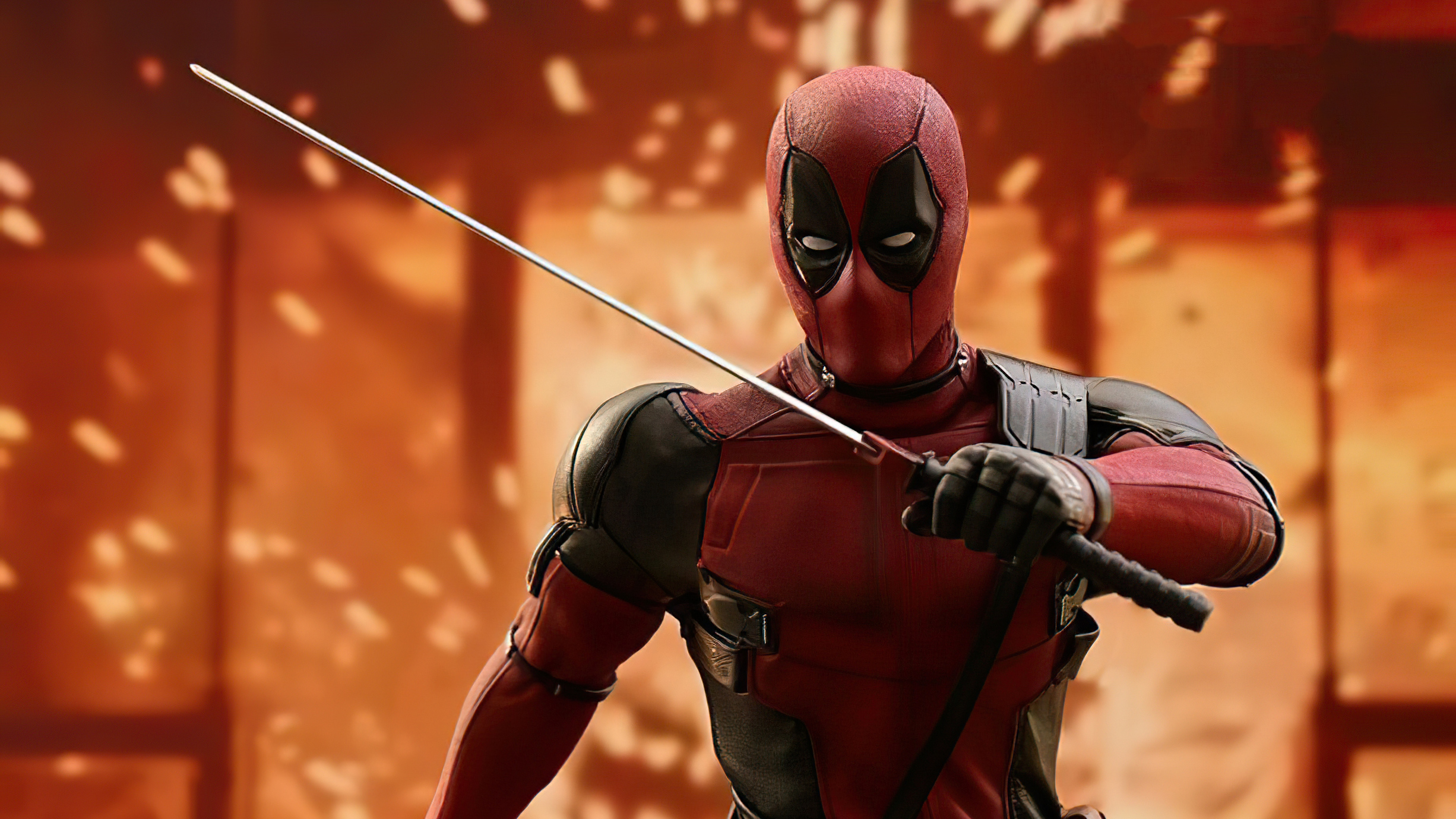 Deadpool with a Sword Deadpool with a Sword