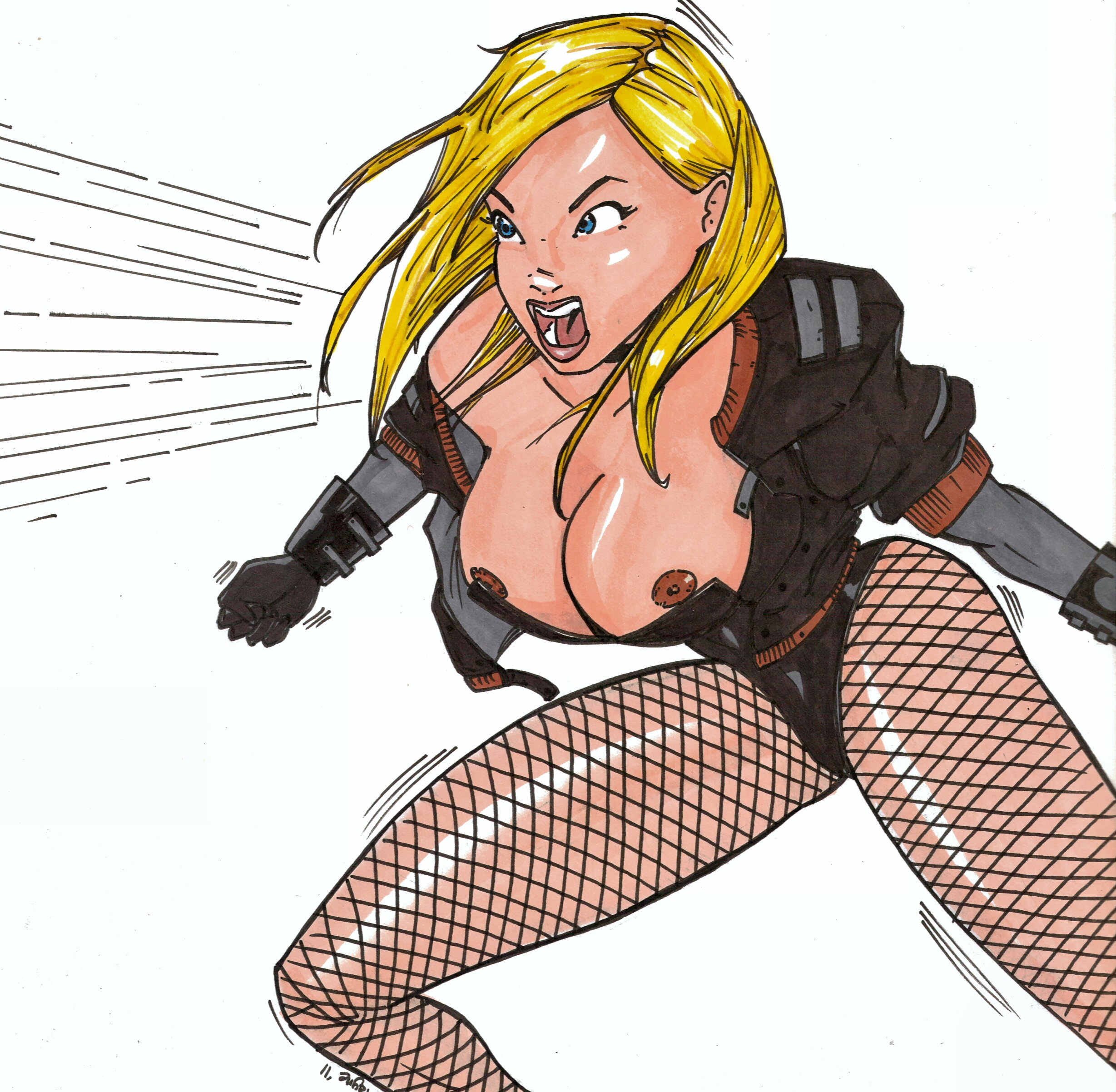 Slideshow sexy black canary.